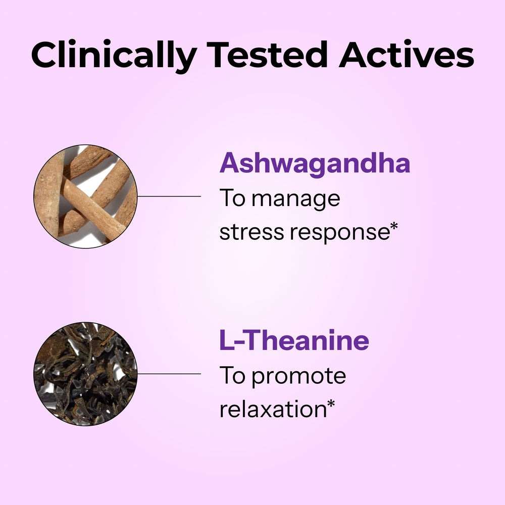 Illustration of vegan gummy formula for HUM Calm Ashwagandha
