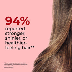 Softgel capsules of HUM Red Carpet Skin & Hair Vitamins