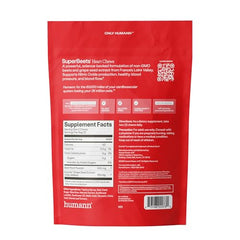 Serving style of Humann SuperBeets Heart Chews fits busy lifestyles