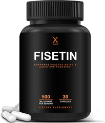 HUMANX Fisetin 500mg bottle with label