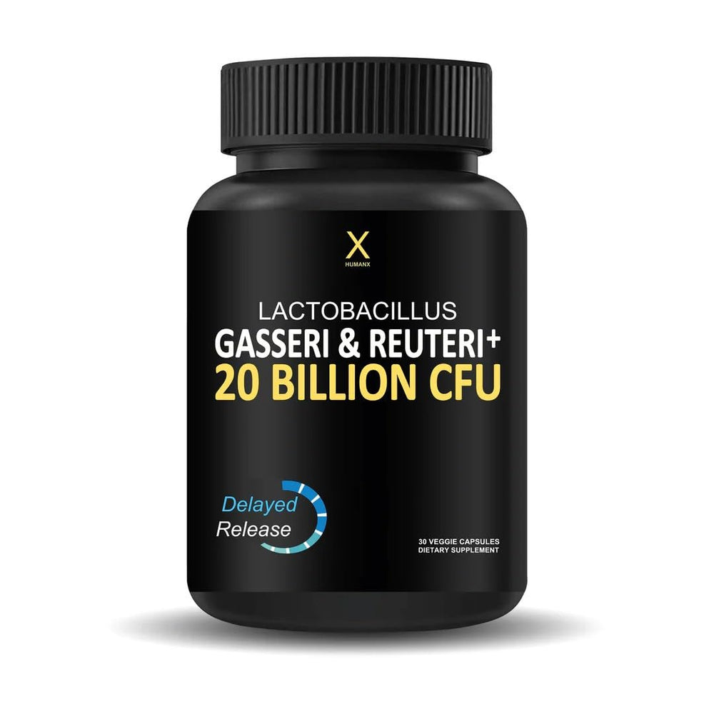 HUMANX Lactobacillus Gasseri & Reuteri 20B CFU probiotic capsules