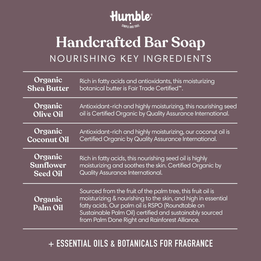 Humble Brands soap body wash scene highlighting full-body refresh after shower