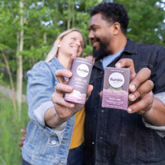 Humble Brands bar soap face cleanse image suggesting gentle wash for sensitive skin