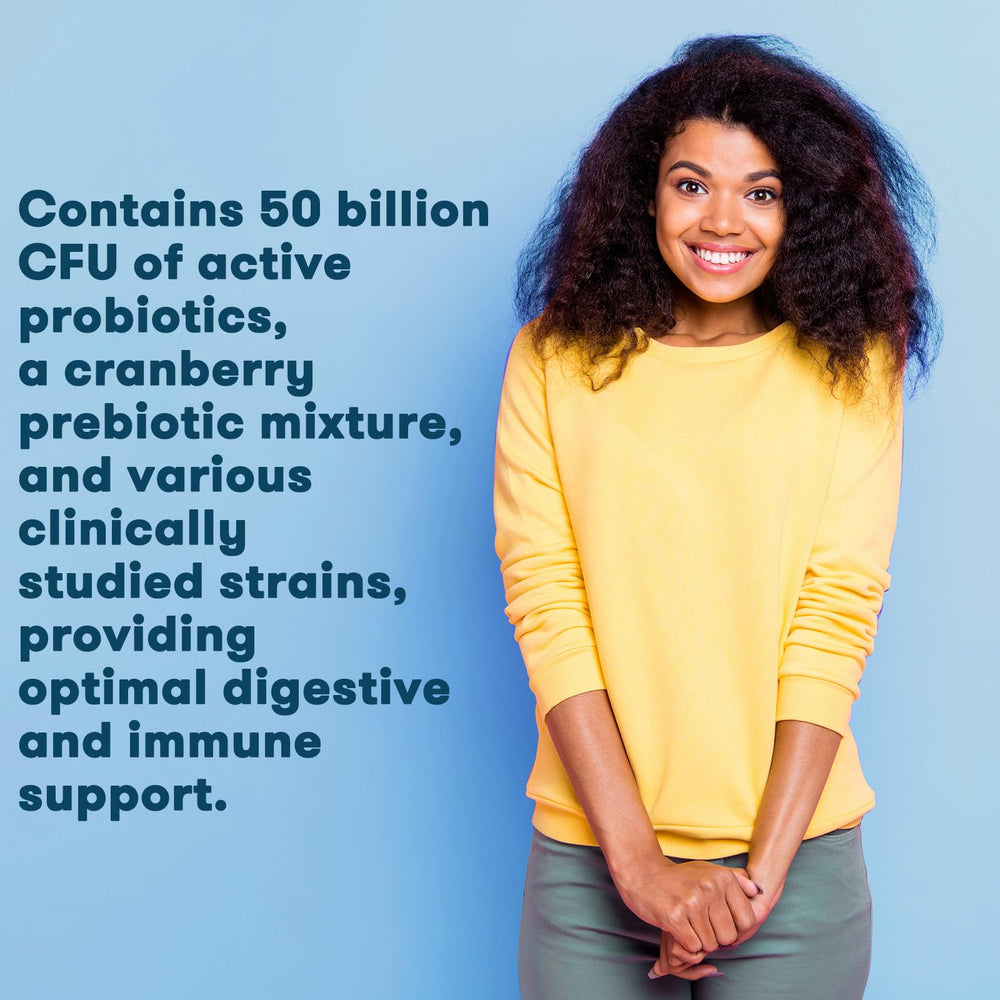Close-up of probiotic capsules
