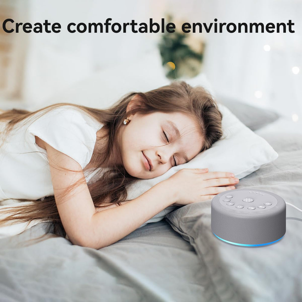 Hushing Sound Machine memory function remembers last sound, light, and volume.