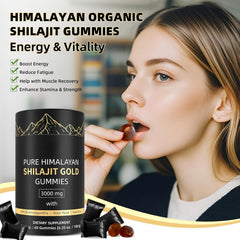 HWAXIGO Shilajit Gummies vegan friendly label