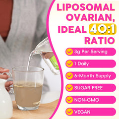 Gluten-free and allergen-conscious formula for ovarian support