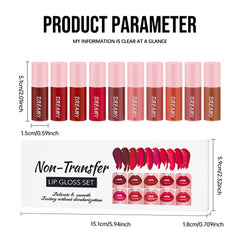 Hxssll Matte Lip Stain Brick Red swatch for rich, timeless shade