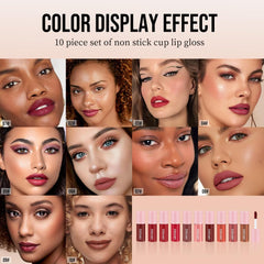 Hxssll Matte Lip Stain Classic Red swatch for vibrant, fade-resistant lips