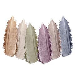 Hxssll Shimmer Eyeshadow Palette built-in mirror enables quick touch-ups.