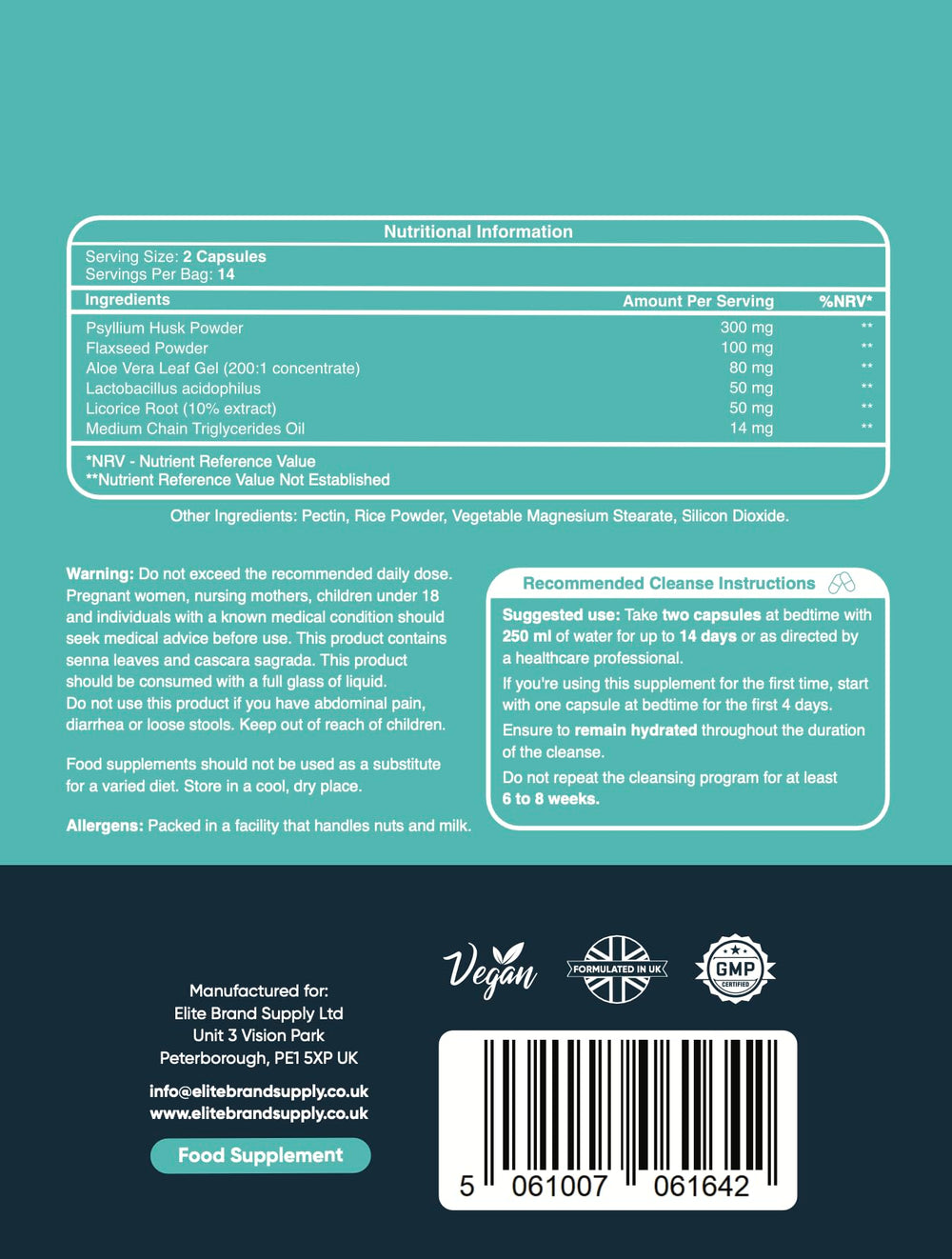 Sustainable and ethical sourcing label for Hybrid Health