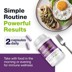 Vegetarian capsules for immune support