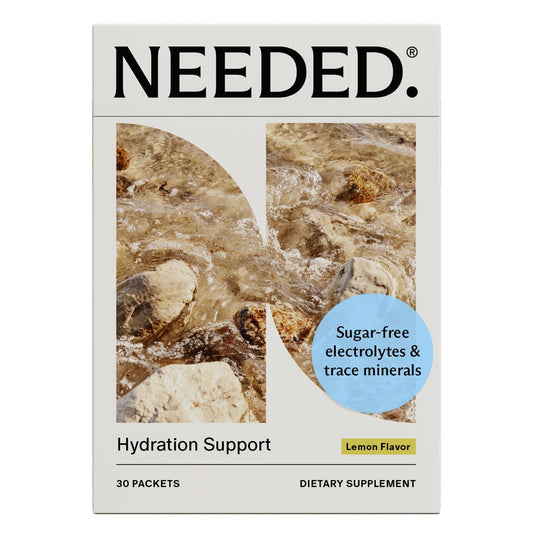 Hydration electrolytes for pregnancy and lactation – lemon flavor, 30-pack sticks