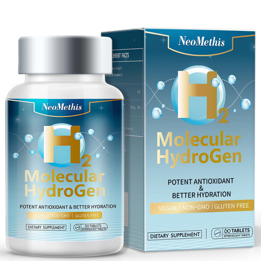 Hydrogen Water Tablets bottle front label (hero image)