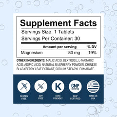 High-purity Raspberry hydrogen tablets without fillers