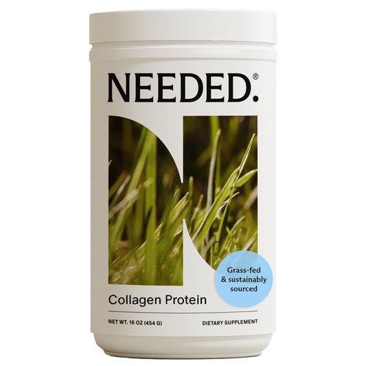 Hydrolyzed collagen powder bottle 1lb