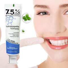 Toothpaste with hydroxyapatite enamel protection formula