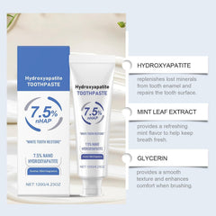 Illustration of fresh breath concept with toothpaste