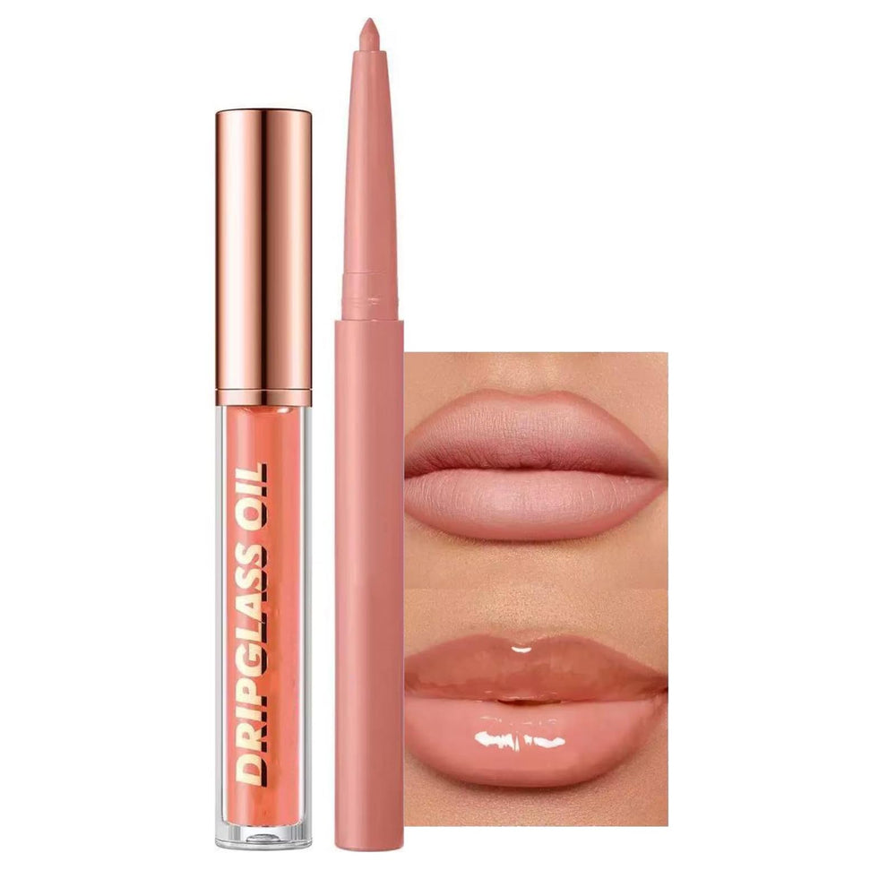 Hyesamyo Nude Lip Gloss Set packaging, travel-ready and stylish.