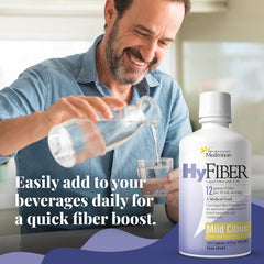 Bottle being mixed into beverage