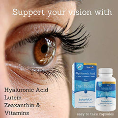 Diagram showing eye protection and moisture retention