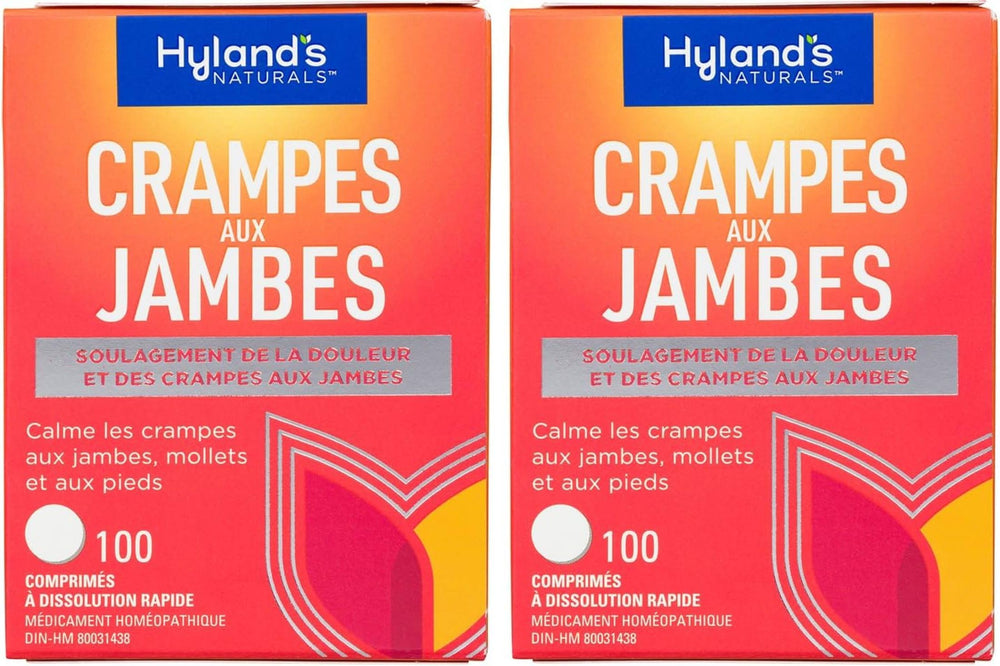 Hyland's compact pack keeps cramps-nearby for quick use.