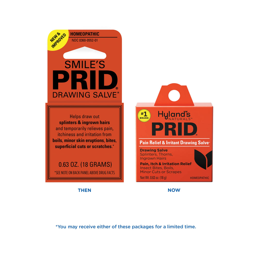 Family using Hyland's PRID Drawing Salve Naturals