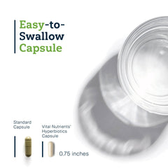 Capsules from Hyperbiotics Vital Nutrients IBS Probiotic