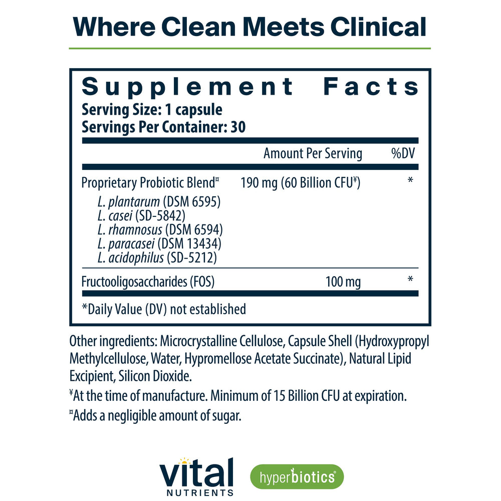 Prebiotic fructooligosaccharides (FOS) feeding probiotics