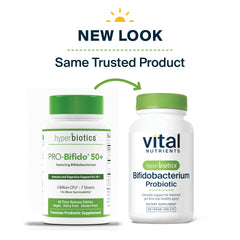 Trusted by healthcare practitioners badge for Hyperbiotics Vital Nutrients