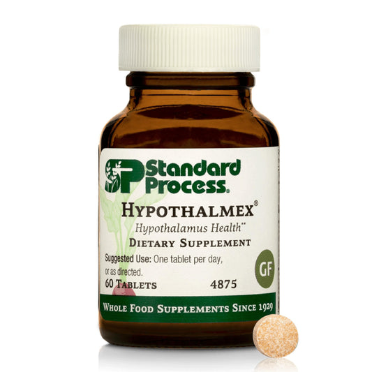 Standard Process Hypothalmex bottle and 60 tablets
