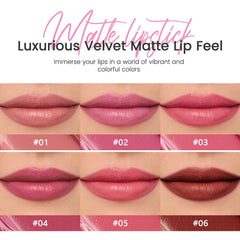 IATMOMOD one-swipe high pigmentation example demonstrates full-coverage color in a single stroke.