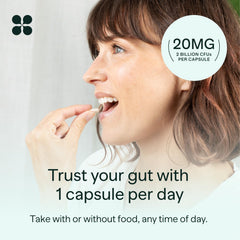 30-capsule bottle on a white background