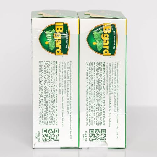 IBGARD travel-friendly caplets image conveys portability for on-the-go use.
