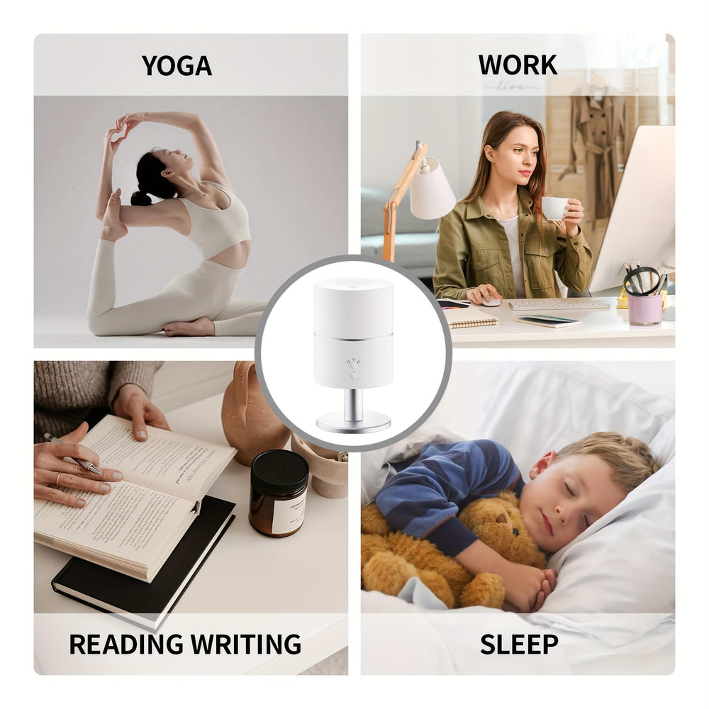 IBRISFULHOM aroma-diffuser-quiet-mist provides a serene, whisper-quiet ambiance
