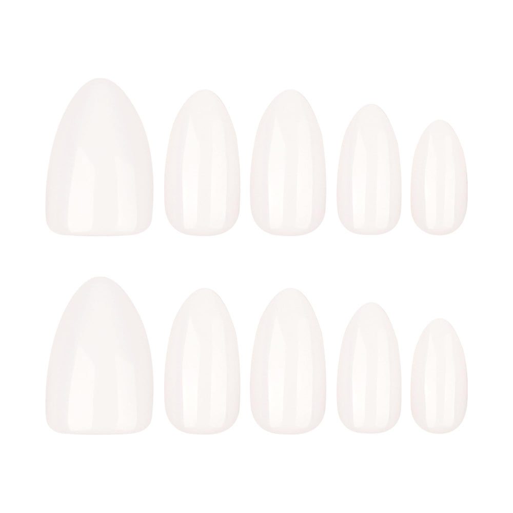 Icebobo nails close-up almond shape for quick glam