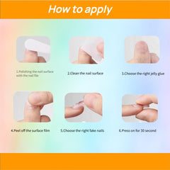 Icebobo reusable press-on nails for versatile occasions.