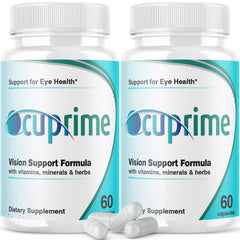 IDEAL PERFORMANCE Ocuprime 2-Pack box and bottle – 120 capsules