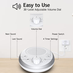 iDealSleep baby sleep sounds with lullabies and heartbeat for infant soothing