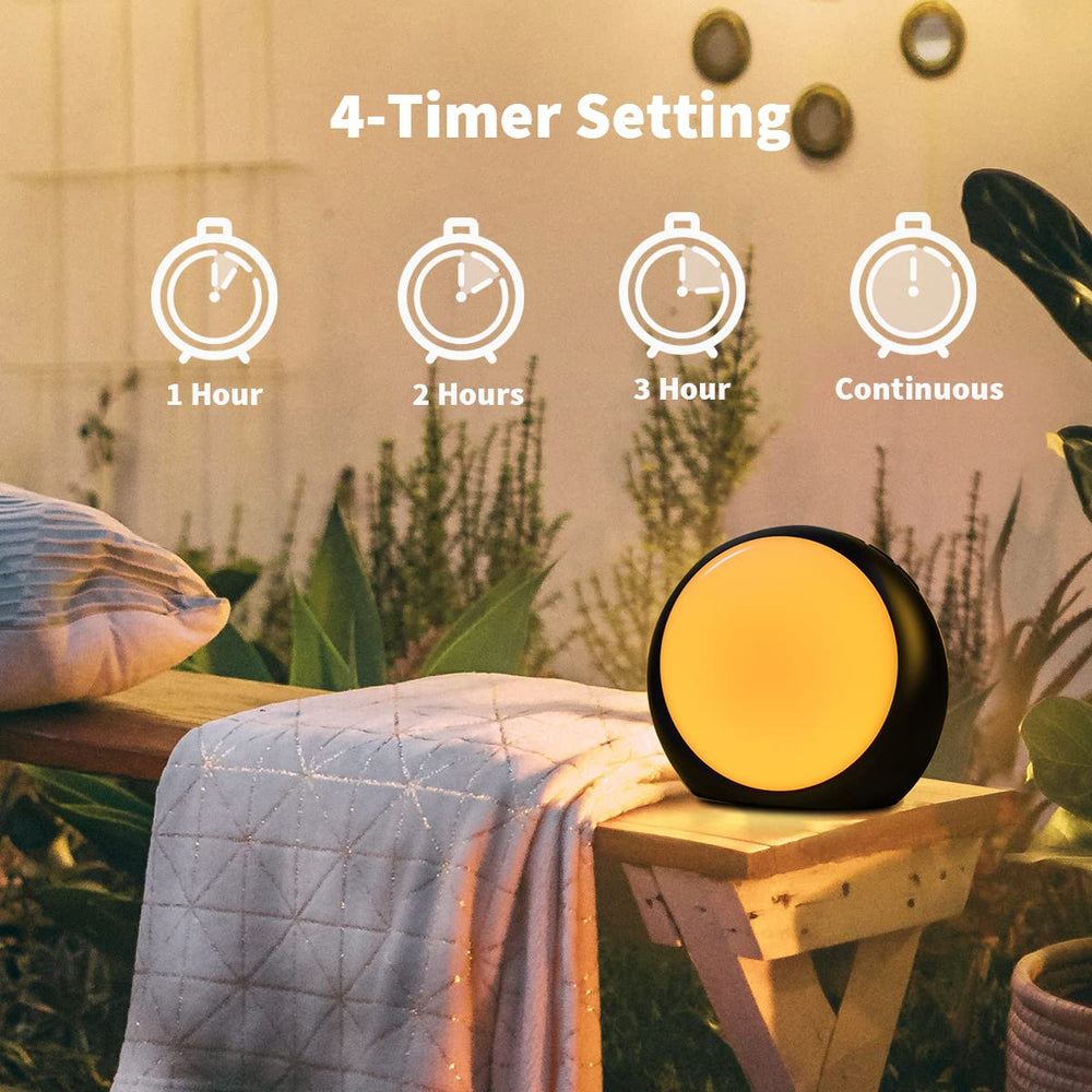 IdealSleep ambient light doubles as bedside and reading lamp