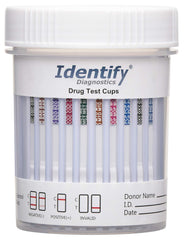 Identify Diagnostics 10-panel drug test cups - 5 pack product image