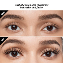 iEnvy at-home lash extension kit enables easy DIY lash looks.