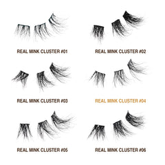 i•ENVY Extended Real Mink Lash Clusters packaging for at-home use.