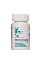 Front view of iFerex 150 bottle