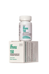 Close-up of iFerex 150 capsules