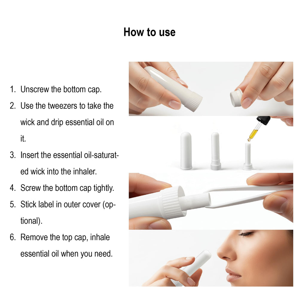 IFINTECHNO portable lipstick-size nasal inhaler for on-the-go focus and calm moments.