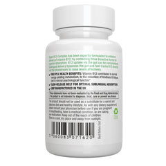 Vegan, non-GMO, hypoallergenic labeling with GMP stamp