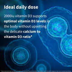 Igennus Vitamin D3 bottle with 365 small tablets
