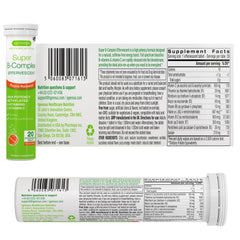20-tablet bottle of Igennus Super B-Complex with orange flavor