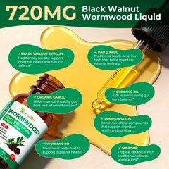 Herbal tincture dropper prepared for daily digestive and immune support